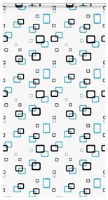 Rolo de Duche Estores com 120x240 cm Largura Tecido 116 cm
