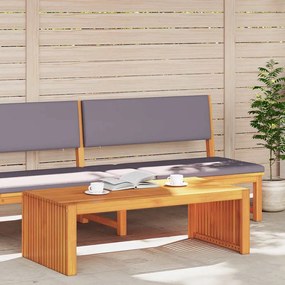 Mesa de Centro 110x55x35 cm Madeira Sólida Acácia