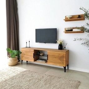 Móvel de TV Joanne – Carvalho – 150x40x30 cm