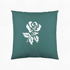 Capa de travesseiro Roses Green Devota &amp; Lomba 60 x 60 cm