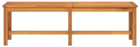 Banco de jardim 150x35x45 cm madeira de acácia maciça