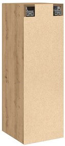 Móveis TV 2 pcs 30,5x30x90 cm deriv. madeira carvalho artisiano