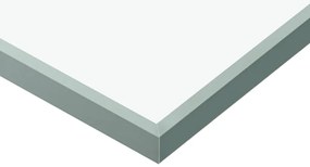 Porta deslizante em vidro ESG e alumínio 90x205 cm prateado