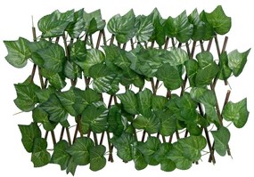  Treliça de videira artificial extensível 5 pcs 180x20 cm verde