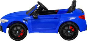 Carro elétrico para Crianças 3 a 7 anos 24V Bmw M5 DRIFT Azul