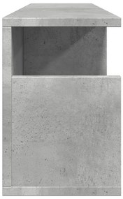 Armário de parede 80x20x30 cm deriv. madeira cinzento cimento