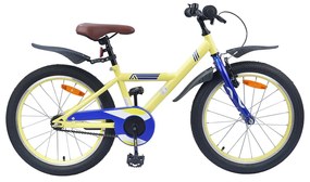 vidaXL Bicicleta Infantil 20 Polegadas para 6-11 Anos Amarelo