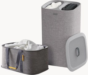 Cesto para roupa suja com divisor e cesto dobrável Core Range
