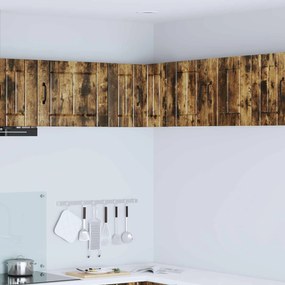 vidaXL Armário de Cozinha Carvalho Defumado 57 x 57 x 40 cm