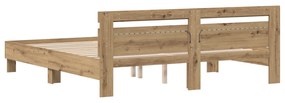 Estrado de Cama em Madeira Carvalho Artesanal