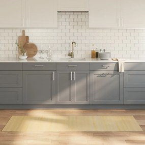 vidaXL Tapete retangular 60x200 cm bambu cor natural clara