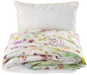 Jogo saco edredão 100% algodão percal - Ref. Flora Gamanatura: 1 Saco cama 240x220 cm + 2 fronhas 50x70 cm