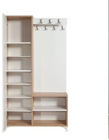 **** Cabideiro Inci – Carvalho Sonoma – 100 cm x 190 cm x 36 cm

**
