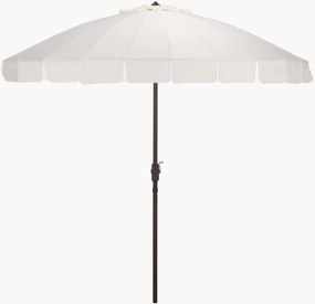 Guarda-sol redondo com manivela Panza, Ø 252 cm