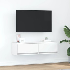 Armário de TV vidaXL Branco 100x31x25,5 cm Madeira de Engenharia