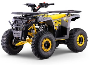 MOTO 4 Gasolina Crianças apartir 10 anos 125CC Roan Bull Automático R8 Amarela