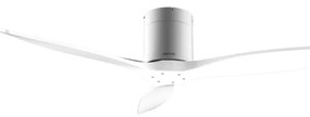 Ventoinha de teto EnergySilence Aero 5500 Aqua IronWhite Connected de 40 W e 52’’ com controlo remoto, controlo por Wi-Fi e controlo remoto