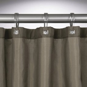 Cortina de duche Madeira 180 cm cor areia 238501365