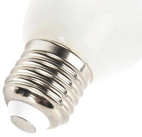 Conjunto de 5 lâmpadas LED reguláveis E27 A60 matt 5W 380lm