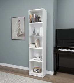 Estante Fulya – Branco – 40 cm x 180 cm x 28 cm