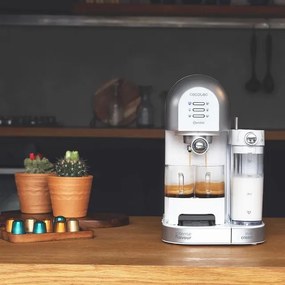 Máquina de café expresso e cápsulas semi automática Instant-ccino 20 Chic Serie Bianca