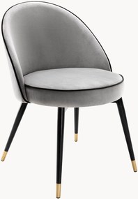 Cadeiras em veludo Cooper, conjunto de 2