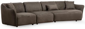 Sofá de Canto Mentis – Castanho – 376 cm x 108 cm x 79 cm