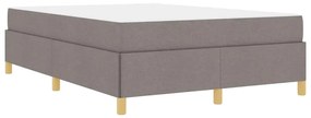 Cama Box Outros Taupe e Bege e Branco 140 x 200 cm Espuma