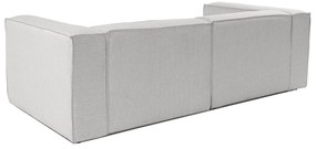 Sofá de 2 Lugares Fora – Cinzento Claro – 66x248 cm