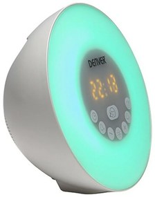Rádio Despertador Denver Electronics 111131010010 FM Bluetooth LED