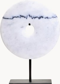 Escultura em disco de mármore artesanal Zoro