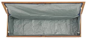 Caixa para jardim 150x50x55 cm madeira de teca maciça