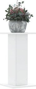 Suportes p/ plantas 2 pcs 30x30x60 cm derivados madeira branco