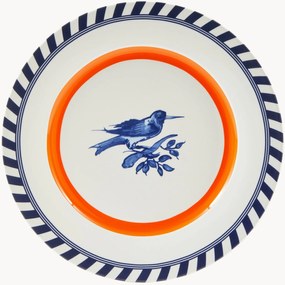 Pratos de jantar Bird Patterned, conjunto de 2