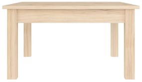 Mesa de centro 55x55x30 cm pinho maciço