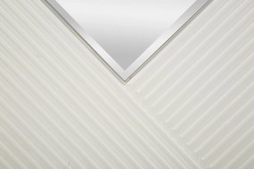 ESPELHO DE PAREDE TOLOSA Ø 80X4 CM BRANCO E DOURADO