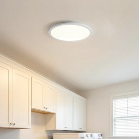 Painel LED inteligente branco 40cm incluindo LED Dim to Warm com controlo remoto - Knob