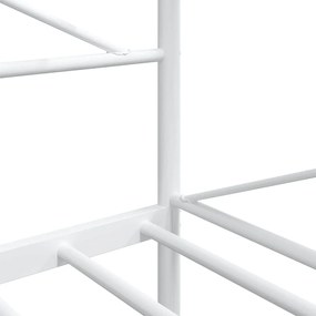 Cama de Dia sem Colchão 100x190 cm aço branco