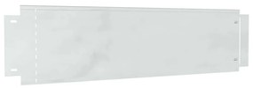 Bordas de Grama vidaXL 30 pcs 25x100 cm Aço Galvanizado Flexível