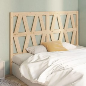 Cabeceira de cama 146x4x100 cm pinho maciço