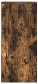 Aparador 29,5x34x76 cm derivados de madeira carvalho fumado