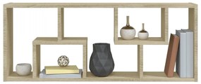 Estante de parede 36x16x90 cm derivados madeira carvalho sonoma