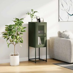 Aparador 36x39x107 cm aço laminado a frio verde-azeitona