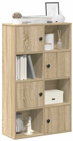 vidaXL Estante 60x24x101,5 cm derivados de madeira carvalho sonoma
