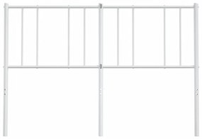 Cabeceira de cama 160 cm metal branco