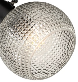 Projetores de design preto com vidro fumê - Chico Design