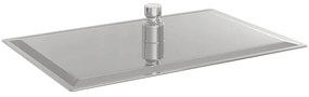 Cabeça de chuveiro retangular 30x20 cm aço inoxidável 304
