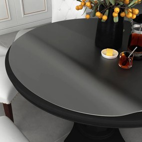 vidaXL Protetor de mesa Ø 100 cm 1,6 mm PVC mate