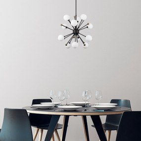 Chandelier Cavud – Preto – 60 x 60 x 68 cm