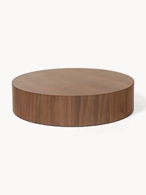 Mesa de centro redonda em madeira XL Dan